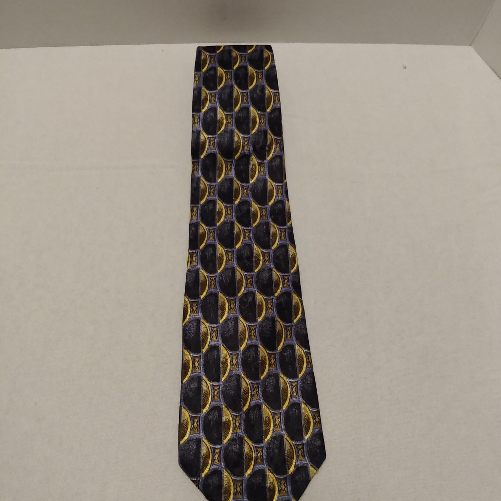 ROBERT TALBOTT STUDIO BLUE  Black Gold Men's TIE
